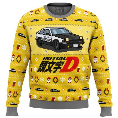 Classic Toyota Car Initial D men sweatshirt - Initial D Merch